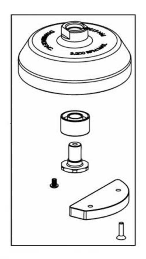 Orbital Buffing Converson Attachment