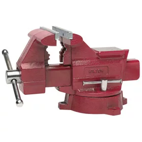 656HD Utility Vise with 6-1/4" Jaw Width, 6" Jaw Opening & 4-3/8