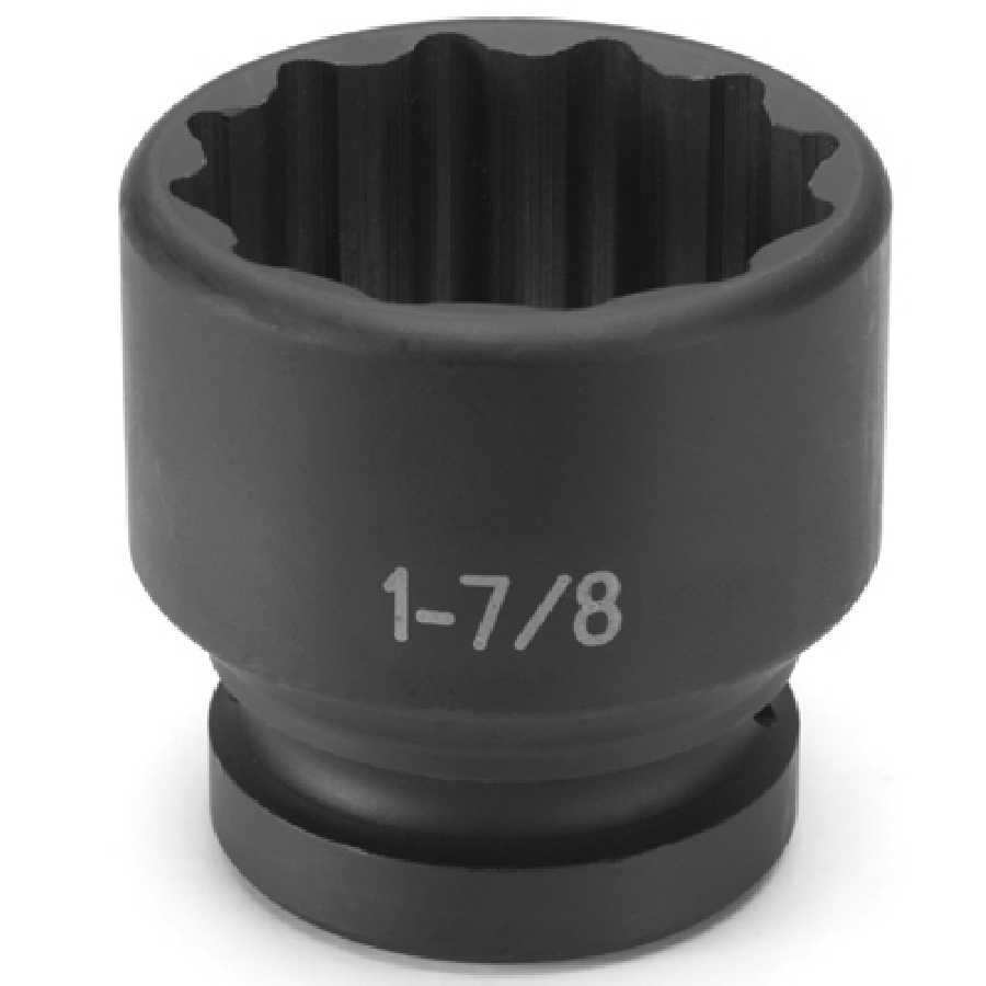 1" Drive x 4-1/8" Standard - 12 Point Impact Socket