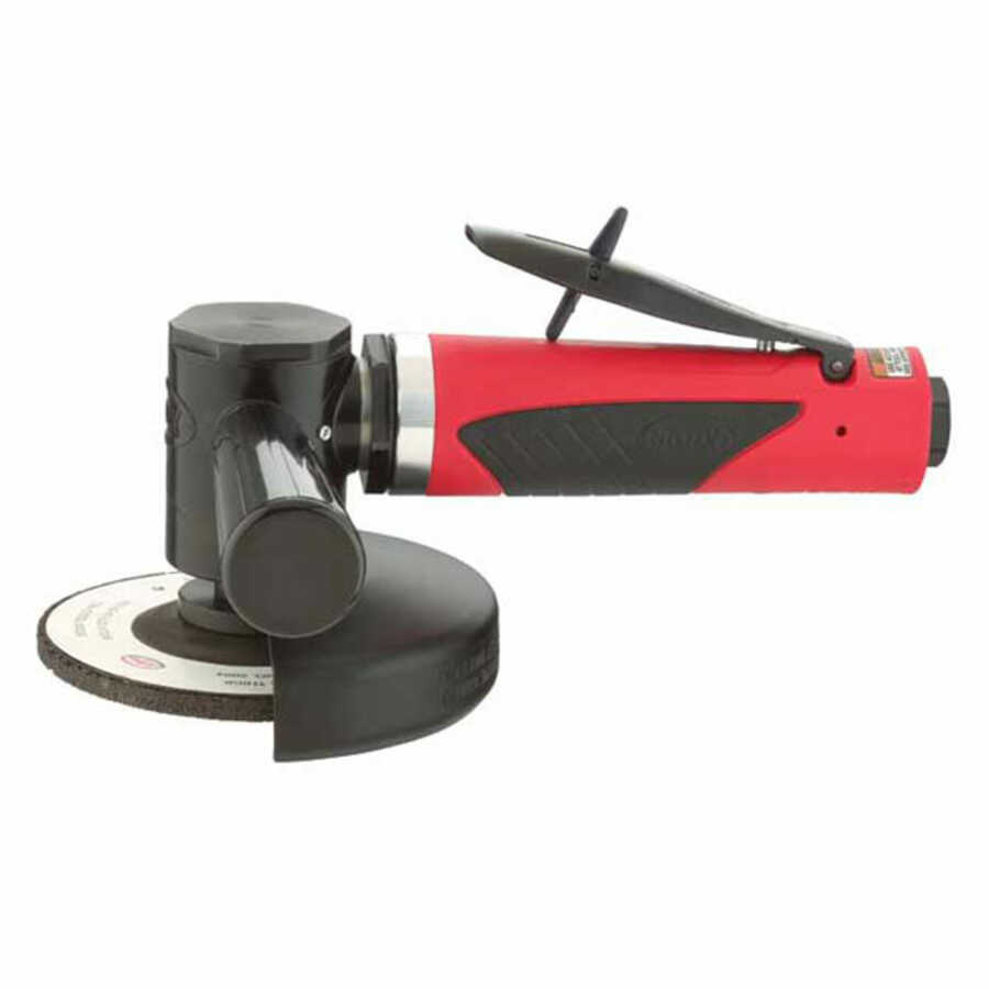 4-1/2 Inch Right Angle Air Grinder 1.0 HP 12,000 RPM
