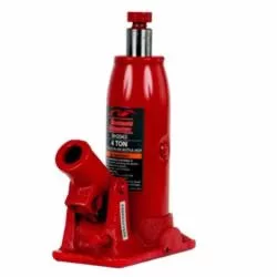 Portable Hydraulic Hand Jack 4 Ton Capacity w Gauge Port