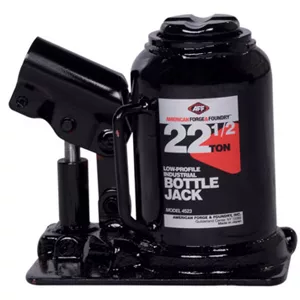 22 1/2 Ton Low-Profile Industrial Bottle Jack 22 1/2 Ton Low-Profile Industrial Bottle Jack