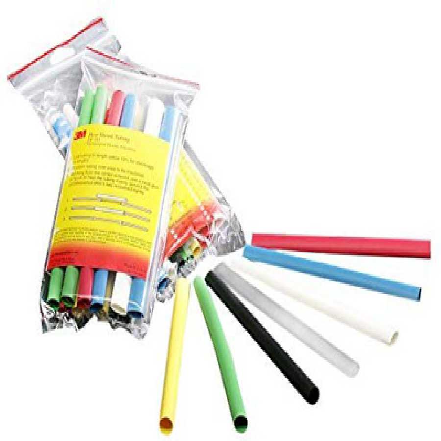 Heat Shrink Tubing Assortment Pack FP-301, 3/32", Assorted