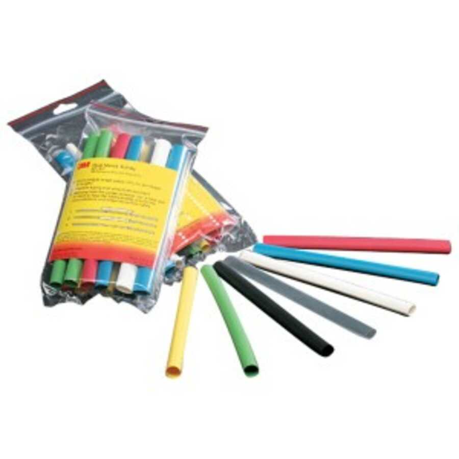 Heat Shrink Tubing Assortment Pack FP-301, 1/8", Assorted