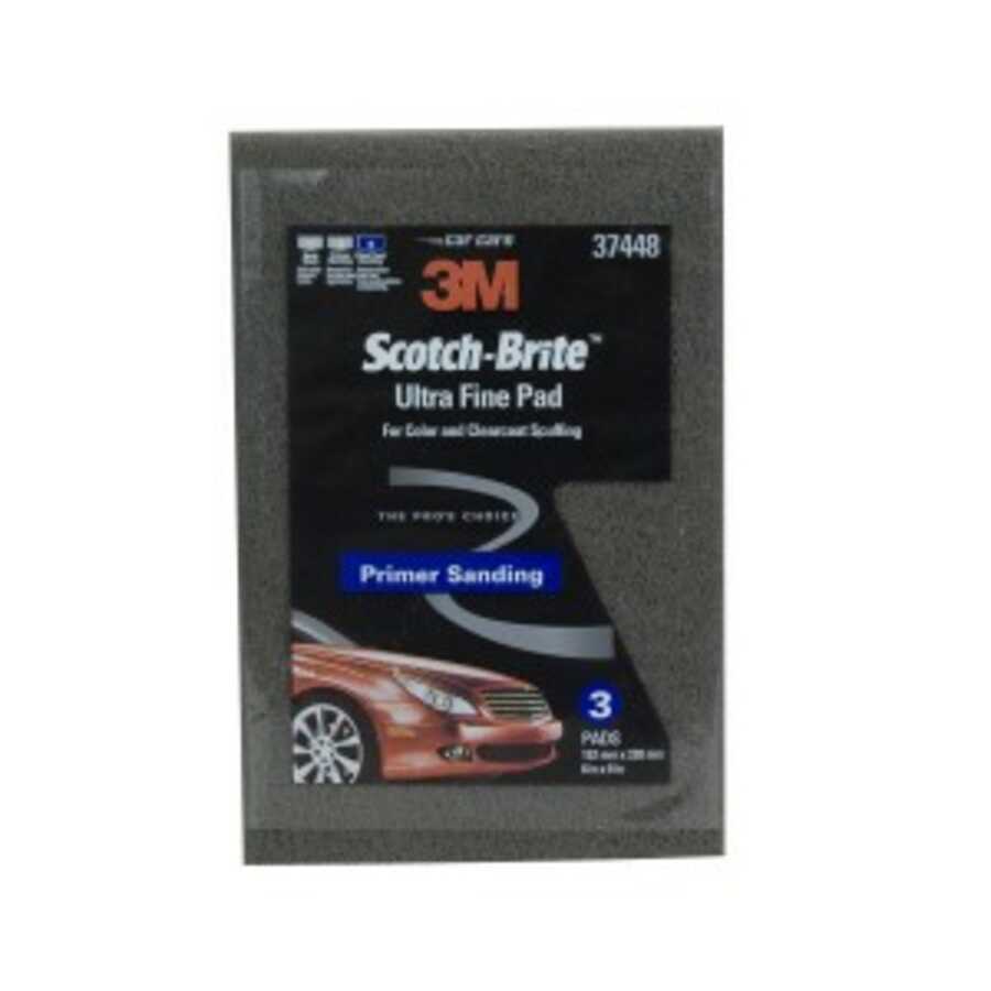 Scotch-Brite Ultra Fine Hand Pad, 6"x 9"