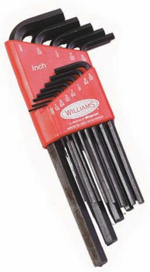 Eklind Tool Company 13213 Hex Key Set 13 Piece Ball End Fractional Long for sale online