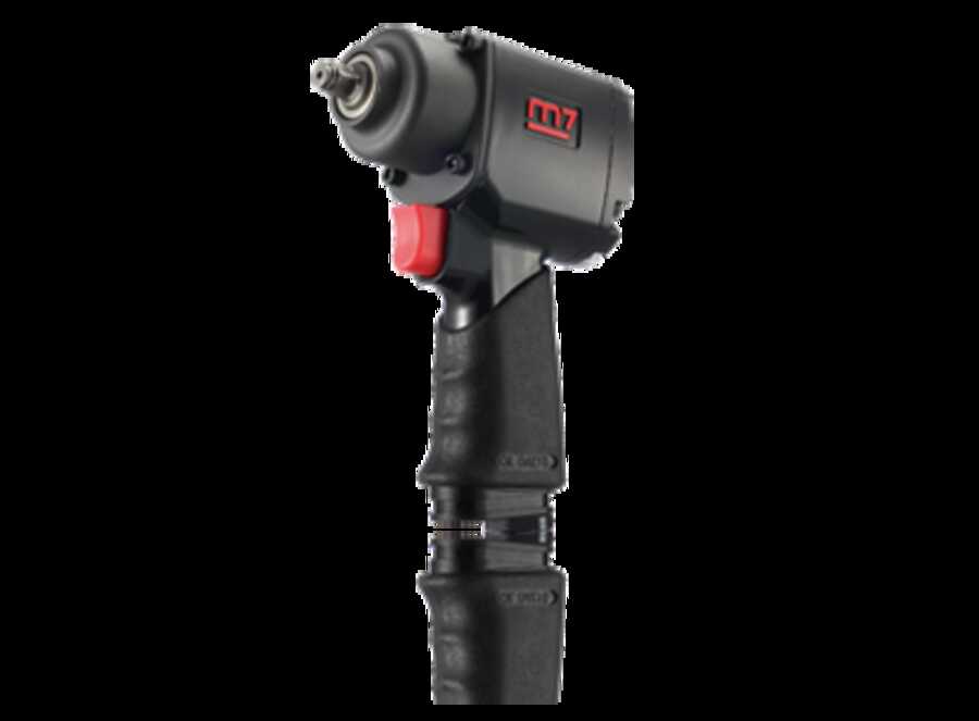 3/8 Inch Drive M7 Mini Impact Wrench, Twin Hammer, 350 ft-lb, 10