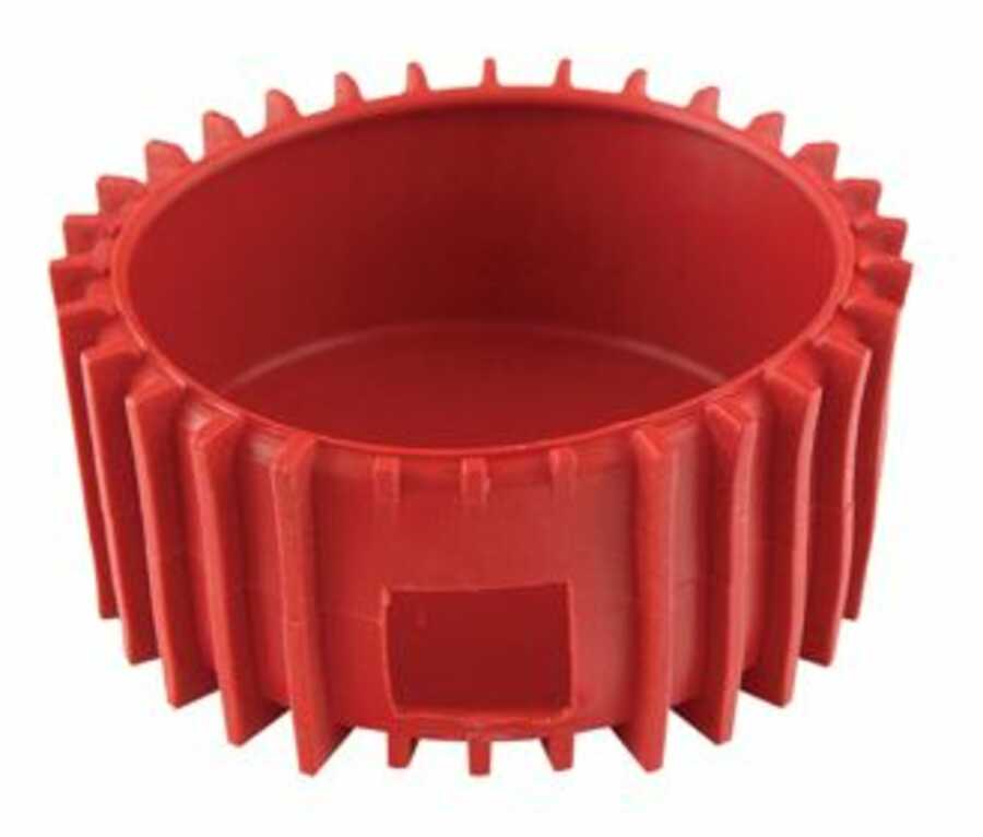 3 1/8" / 80mm Red Protective Rubber Boot