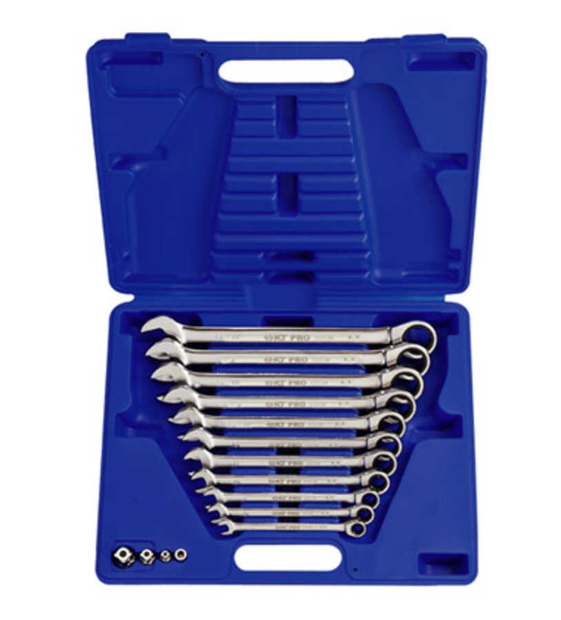 15PC Combination Speed Wrench Set SAE 12pt.