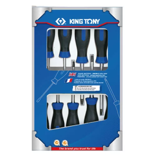 9 Piece Torx Tip Screwdriver Set w/ Color Box