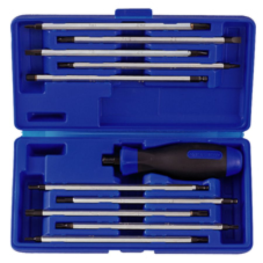 11 Piece Reversible Screwdriver Set