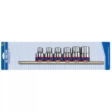 1/2 Inch Drive Star Socket Set 6 Pc