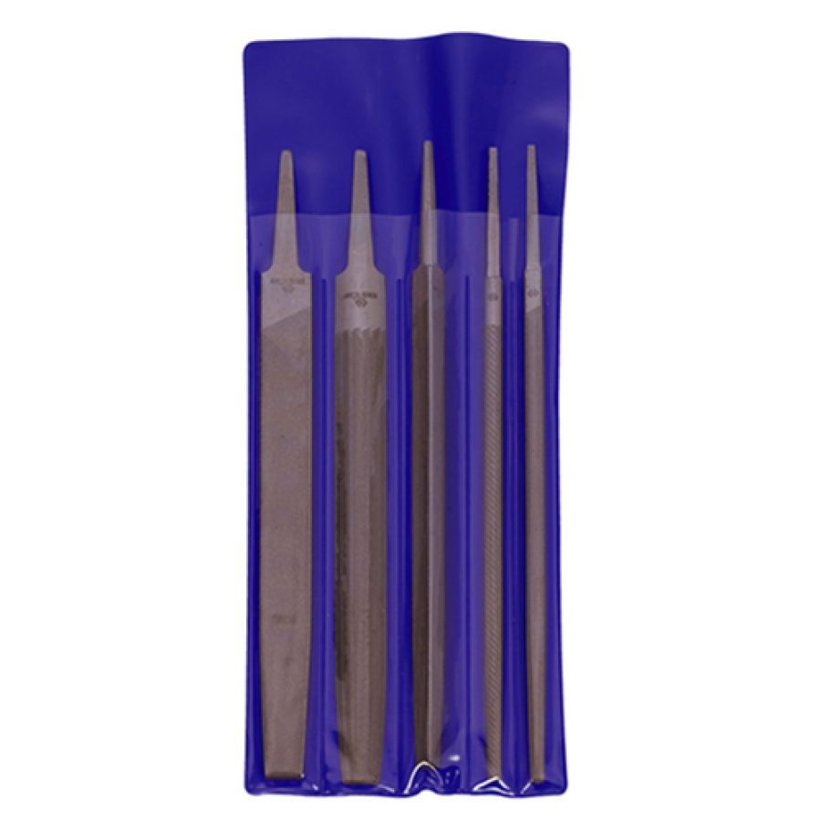 10" Second Cut 5 Piece File w/ out Handle
