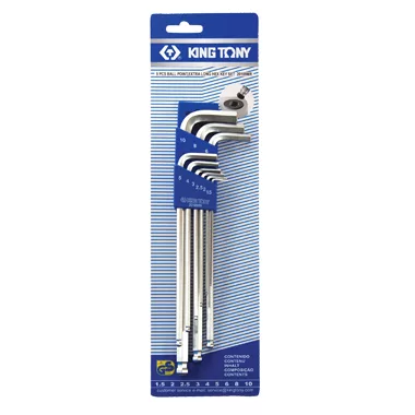 Ball Hex 9 Piece Key Set 6 Point Ball Hex 9 Piece Key Set 6 Point