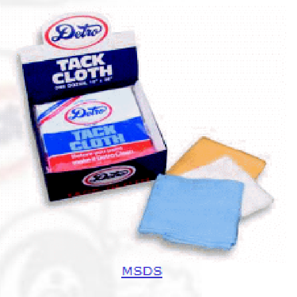 Blue Bagged Tack Cloth (Box - 12)