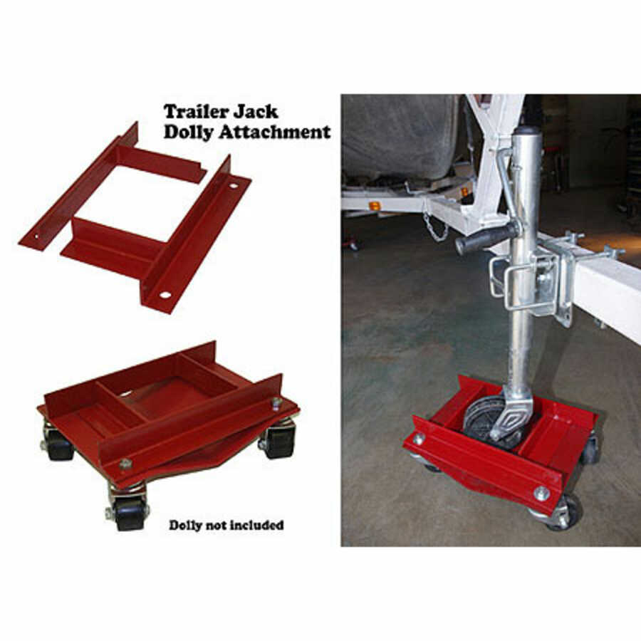 Auto Dolly Trailer Jack Dolly Attachment for Auto Dolly