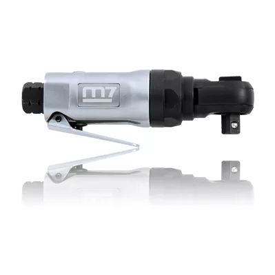 M7 3/8" Drive Stubby Air Ratchet Wrench 22 ft-lb, 350 rpm