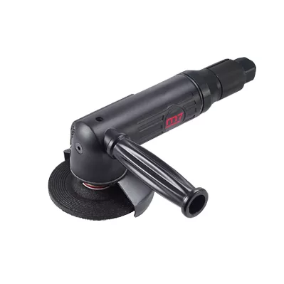 M7 Air Angle Grinder 4" Pad Dia Roll Type Throttle, Front Exhaus