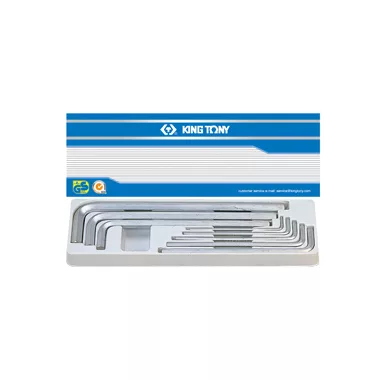1/8"-9/16" 8 Piece Extra Long Hex Key Set