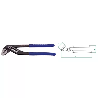 10" German Style Line Groove Pliers