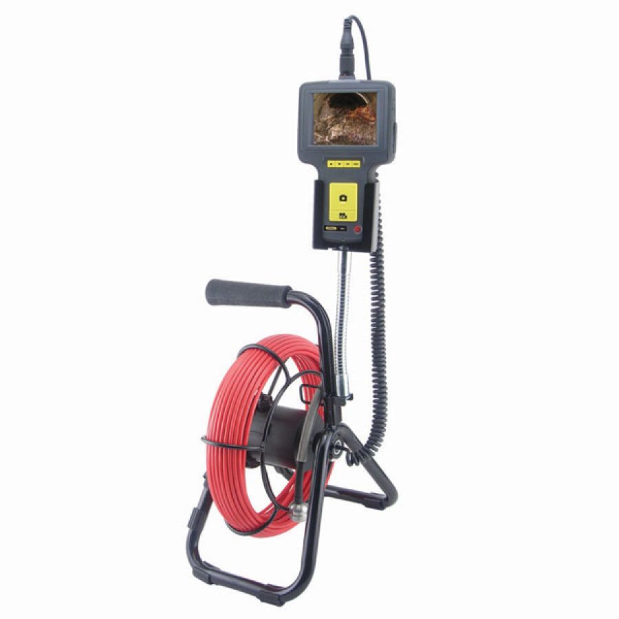 Pipe and Duct Video Borescope Inspection System