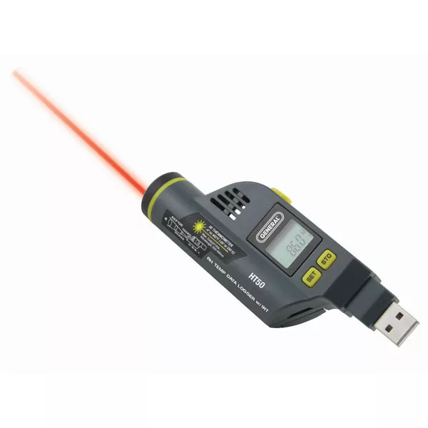 USB Humidity-Temperature Data Logger w Display & IRT USB Humidity-Temperature Data Logger w Display & IRT