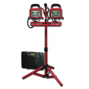 500-Watt Convertible Tripod Halogen Work Light in Molded C
