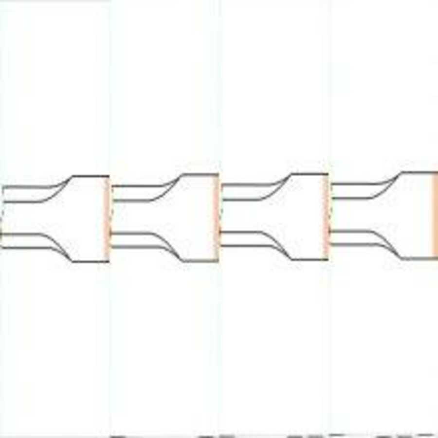 Narrow Needle Scaler 7" Chisel 3/4"