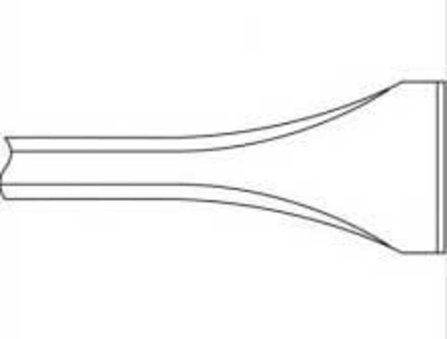 Angle 1-3/8" Chisel For IR125 Needle Scaler
