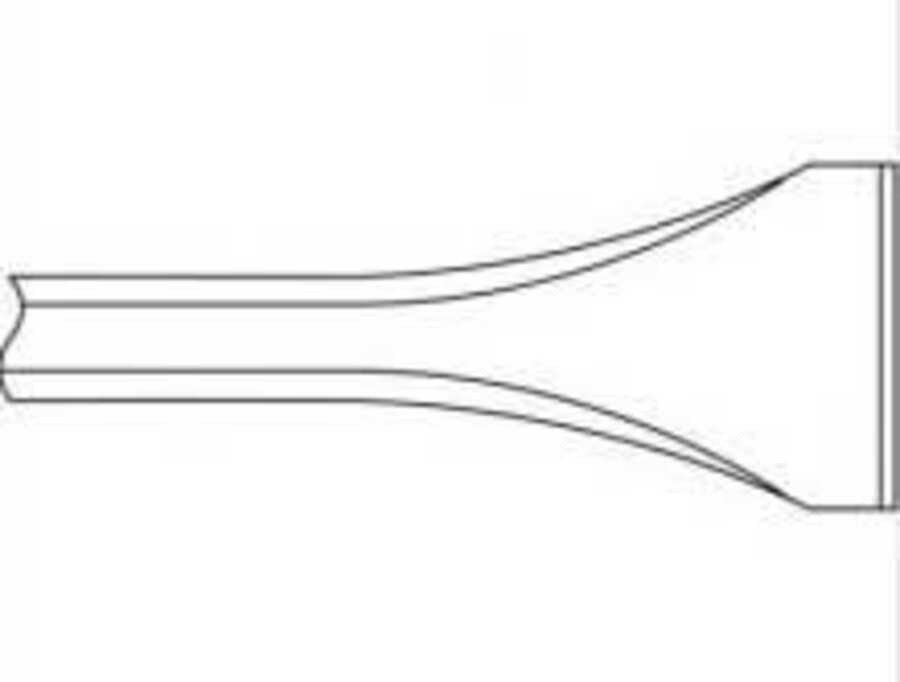 Angle 1-3/8" Chisel For IR125 Needle Scaler