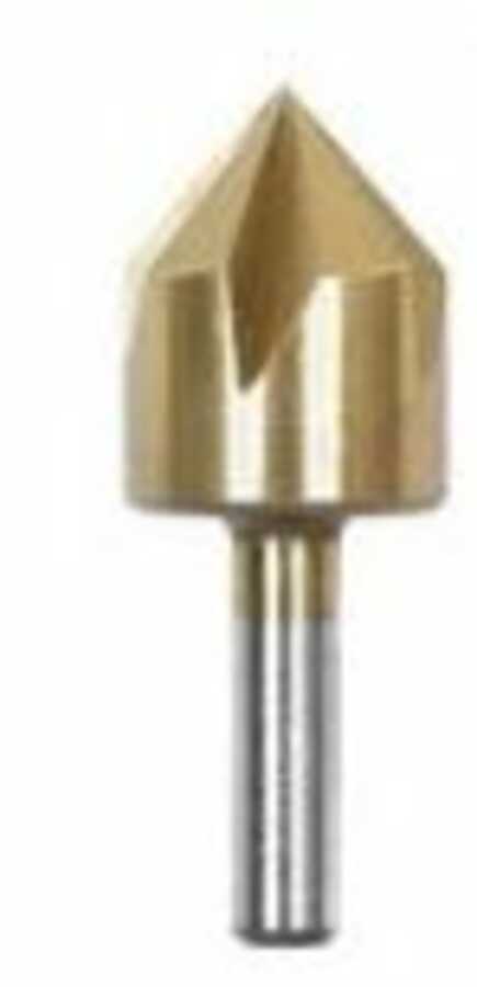 1/2 Inch Titanium Coated Countersink 82 Degree