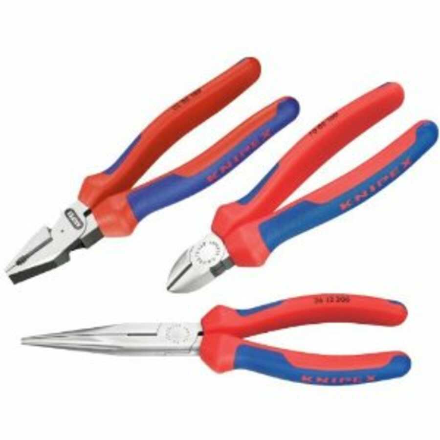 3 Piece Assembly Pack Pliers Set