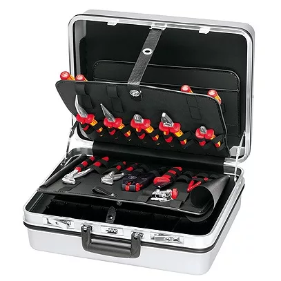 23 Piece Electrical Contractors Plier and Wrenches Tool Case