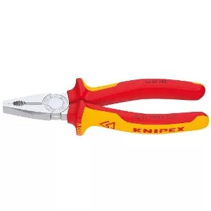 Combination Pliers, 1000 Volt Rated, 8"