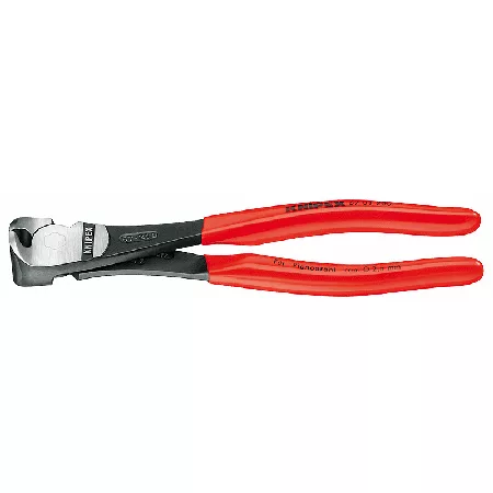 5-1/2" High Leverage End Cutting Nippers, Polished Head