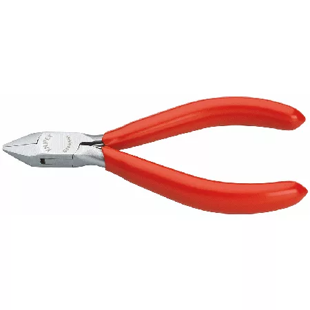 4-1/2" Electronics Diag. Cutters , Polished Pointed Head, Plasti