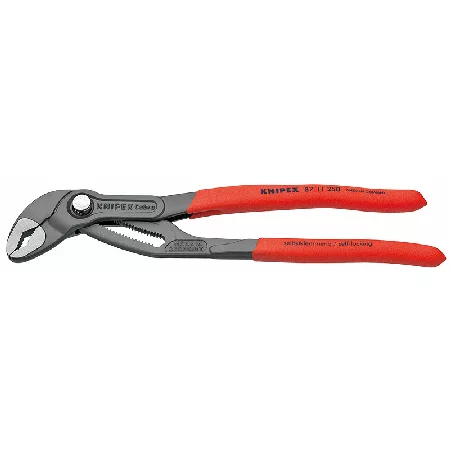 10" COBRA Automatic Water Pump Pliers, Plastic Grips
