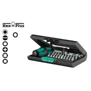 Kraftform Kompakt 90, Imperial 22 Piece Bit Set (SL/HX/PH/TX/SQ) Kraftform Kompakt 90, Imperial 22 Piece Bit Set (SL/HX/PH/TX/SQ)
