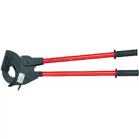 28-1/4" Cable Cutters (Ratchet Action), Plastic Grips