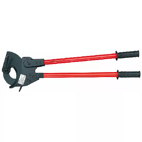 34-1/4" Cable Cutters Ratchet Action, Plastic Grip