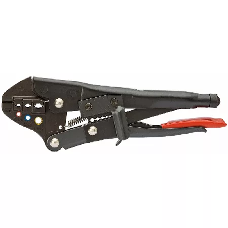 8-1/2" Crimp Grip Pliers, Burnished, Conductor/Insulation Crimp