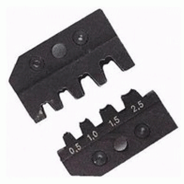 1-2-1/2 mm Non-Insulated Plug-type Connector Crimping Die