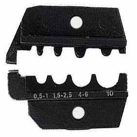 Terminal & Plug Connector Crimping Die - 0.5-10mm, 20-7 AWG