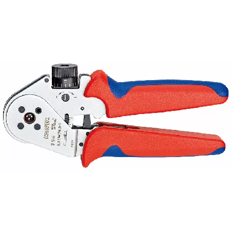 7" 4-Mandrel Turned Contact Crimping Pliers w/Locator & Case