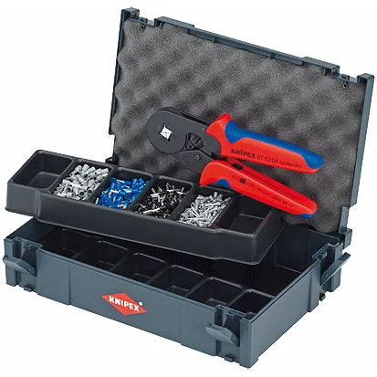 1250pc. Crimp Asmt. for End Sleeves (Ferrules) w/Pliers 975304