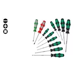 334/368/12 Screwdriver Set Kraftform Plus
