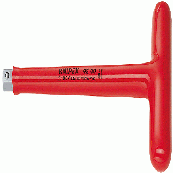1/2" Square Drive T-Handle, 1000V Insulated