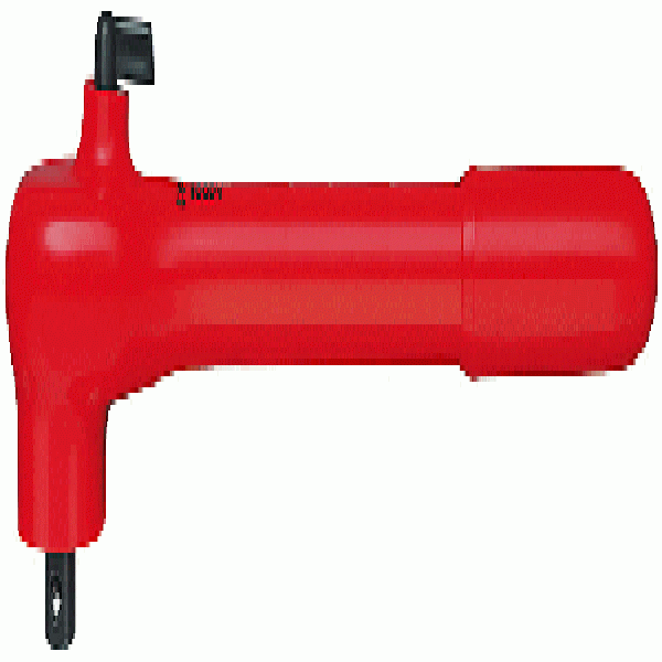 1/2" Drive Square Drive T-Handle, 1000V Insulated