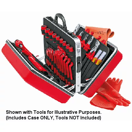 Tool Case, Aluminum, 30kg Max Load (Empty, No Tools)