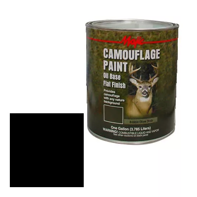 Majic Camouflage Paint, Gallon Black Majic Camouflage Paint, Gallon Black